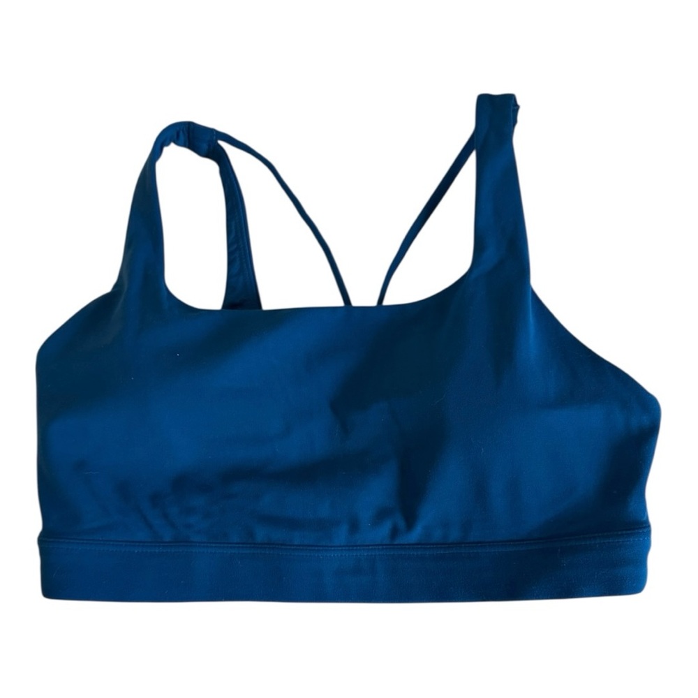 Athleta Women’s Deep Blue Strappy Sports Bra